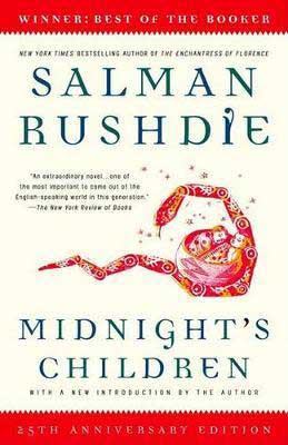 Midnight's Children by Salman Rushdie book cover