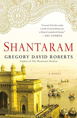 Shantaram by Gregory David Roberts book cover