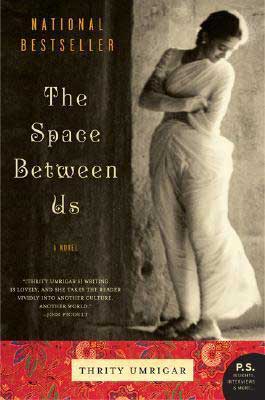 The Space Between Us by Thrity Umrigar book cover