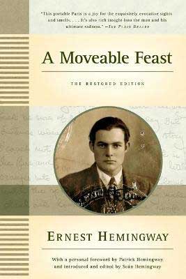 A Moveable Feast by Ernest Hemingway book cover