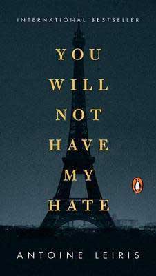 You Will Not Have My Hate by Antoine Leiris book cover