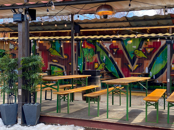Hi Wire RAD Beer Garden taproom