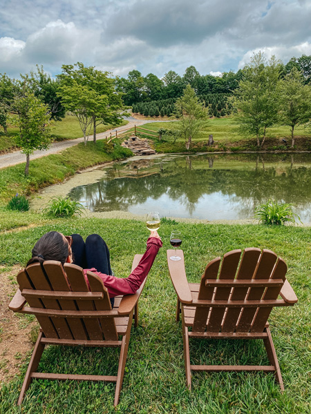 Me at Linville Falls Winery