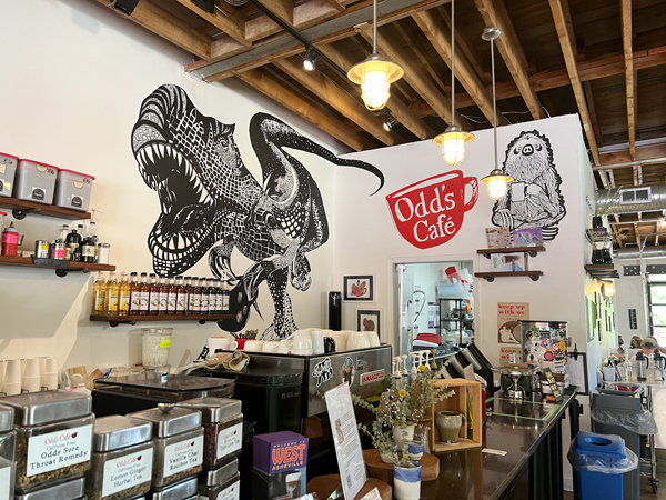 Odd's Cafe interior