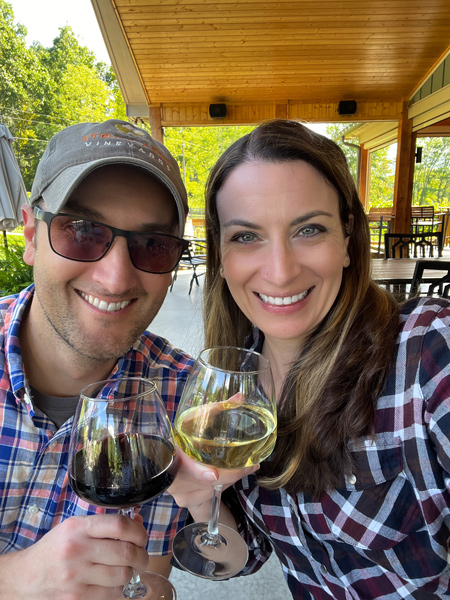 Us at Souther Williams Vineyard
