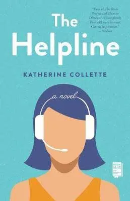 The Helpline by Katherine Collette book cover, debut Australian author