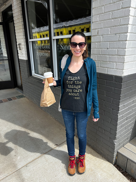 Christine with Ultra CoffeeBar to-go