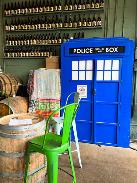 Zebulon Artisan Ales TARDIS