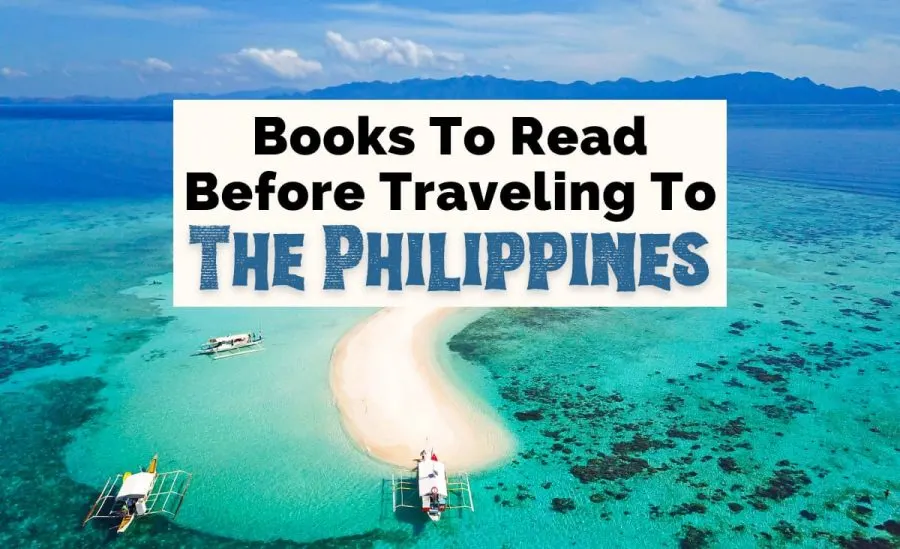 Books About The Philippines and Filipino Books with picture of Palawan Island and blue water and white sand beach
