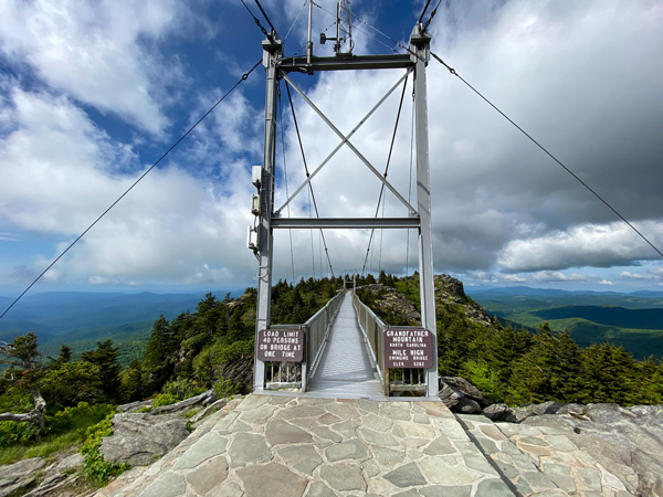 Grandfather Mountain Mile High Swinging Bridge