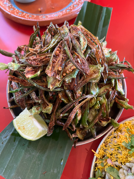 Okra Fries at Chai Pani