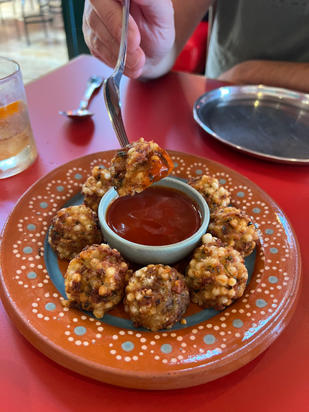 Sabudana Vada Tots at Chai Pani