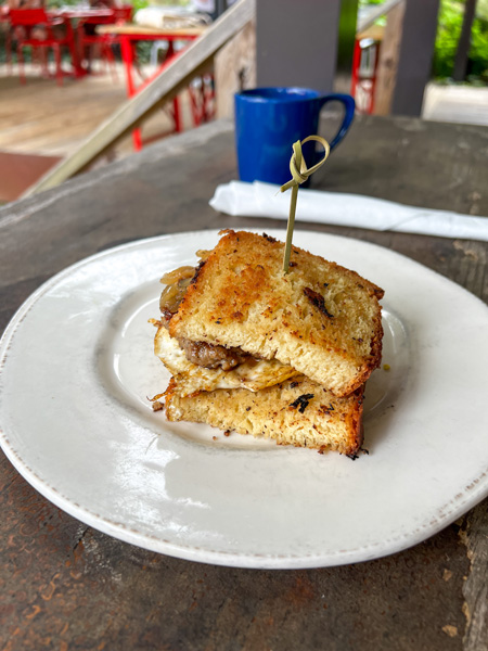 Liberty House Cafe Breakfast Sandwich