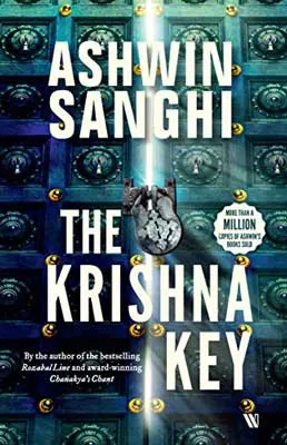 The Krishna Key by Ashwin Sanghi book cover
