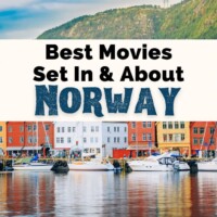 Best Movies About Norway with colorful historic homes in Bergen Norway