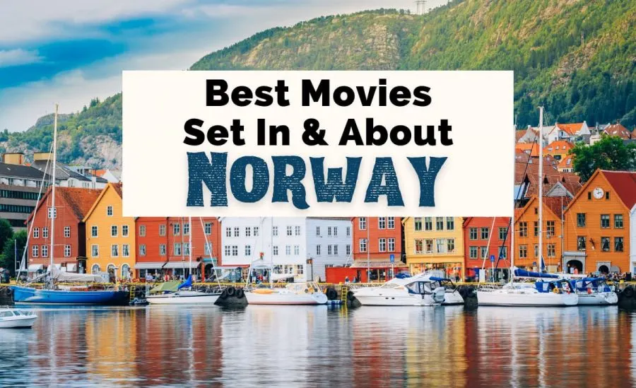 Best Movies About Norway with colorful historic homes in Bergen Norway 
