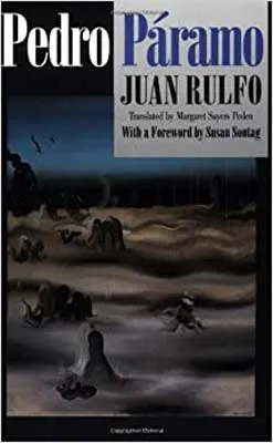 Pedro Páramo by Juan Rulfo book cover with foggy night scene