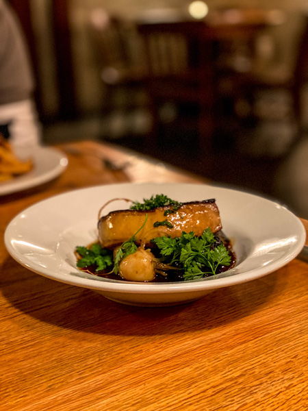 The Bull and Beggar foie gras