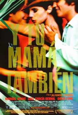 Y Tu Mamá También movie poster with people holding each other