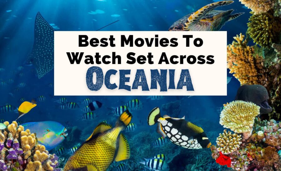 Oceania Movies with Great Barrier Reef under water with colorful fish