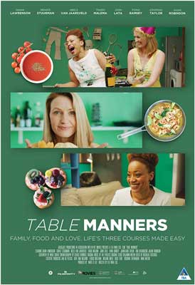 Table Manners Movie Poster with scenes from film