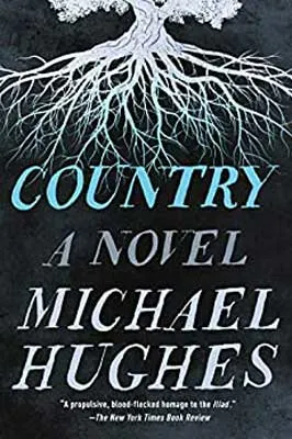 Country by Michael Hughes book cover with tree roots running into title