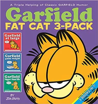 Garfield by Jim Davis with picture of large orange cartoon cat