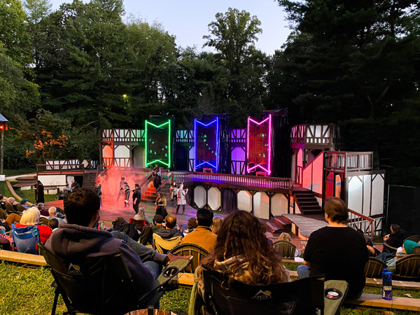 Montford Park Players stage