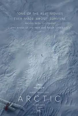 Arctic film poster with snow-covered ground