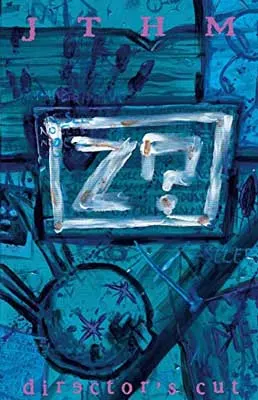 Johnny the Homicidal Maniac: Director’s Cut by Jhonen Vásquez book cover with letter z and question mark on blue and purple background