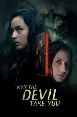 May the Devil Take You Film Poster with two faces back to back