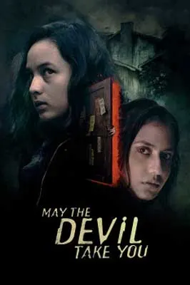 May the Devil Take You Film Poster with two faces back to back