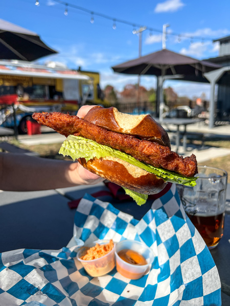 Haus Heidelberg sandwich at Burning Blush
