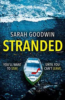 Stranded by Sarah Goodwin book cover with empty boat on shore