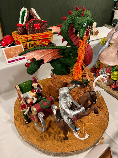 Gingerbread dragon