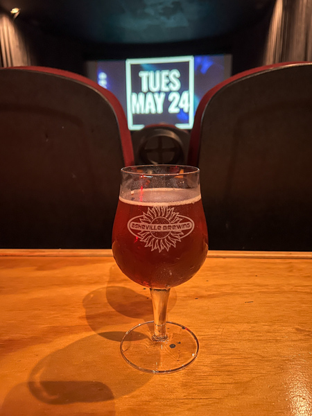 beer in theater