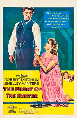 Night of the Hunter Film Poster 