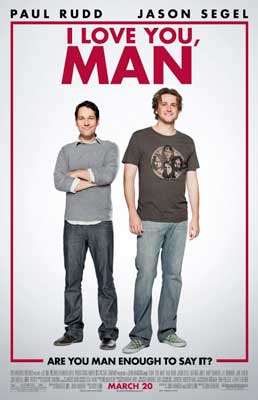 I Love You Man Movie Poster with two White men, one with arms crossed