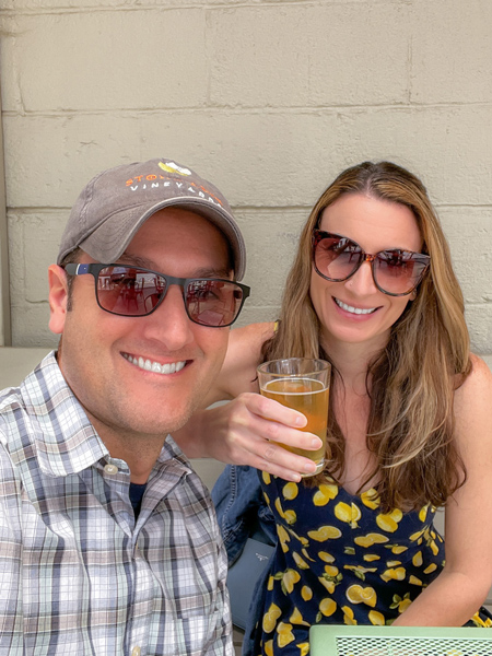 Eluvium Brewing Company selfie