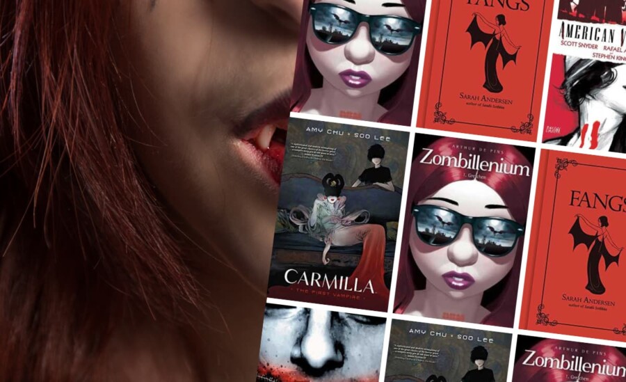Vampire Comics and Graphic Novels book covers