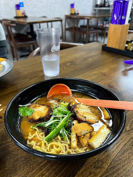 ramen at Mizu