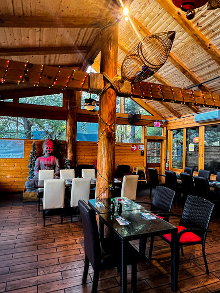 Green Tea restaurant interior