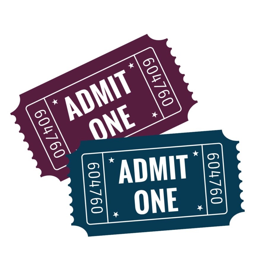 tickets graphic