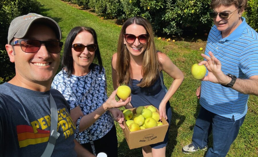 Apple Picking at Stepp's Hillcrest