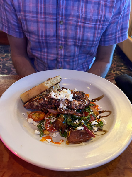 Stoney Knob Cafe dinner entree