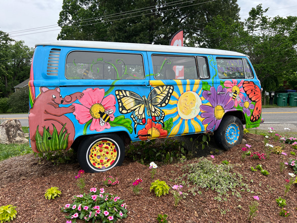 Reems Creek Nursery Van