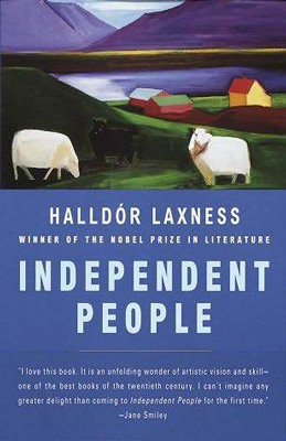 Independent People by Halldór Laxness book cover