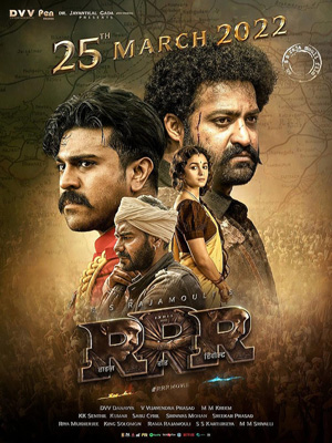 RRR Movie Poster