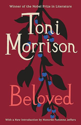 Beloved by Toni Morrison book cover