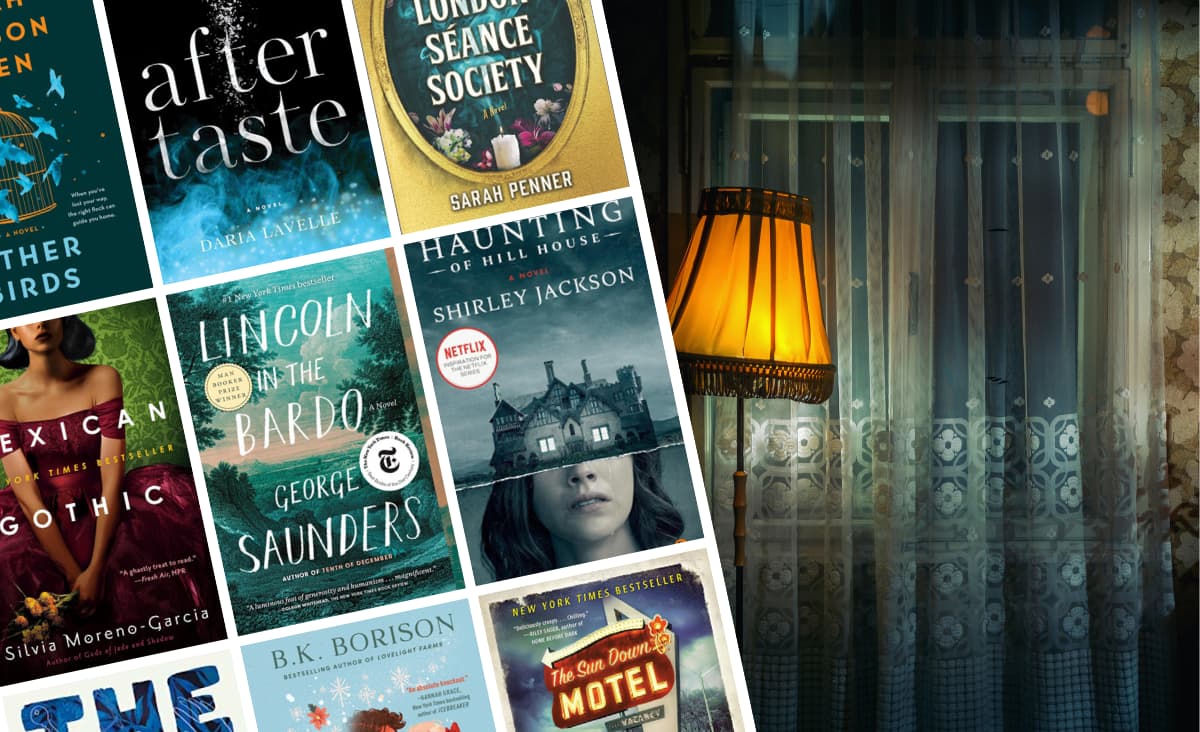 Fiction Ghost Books For Adults covers